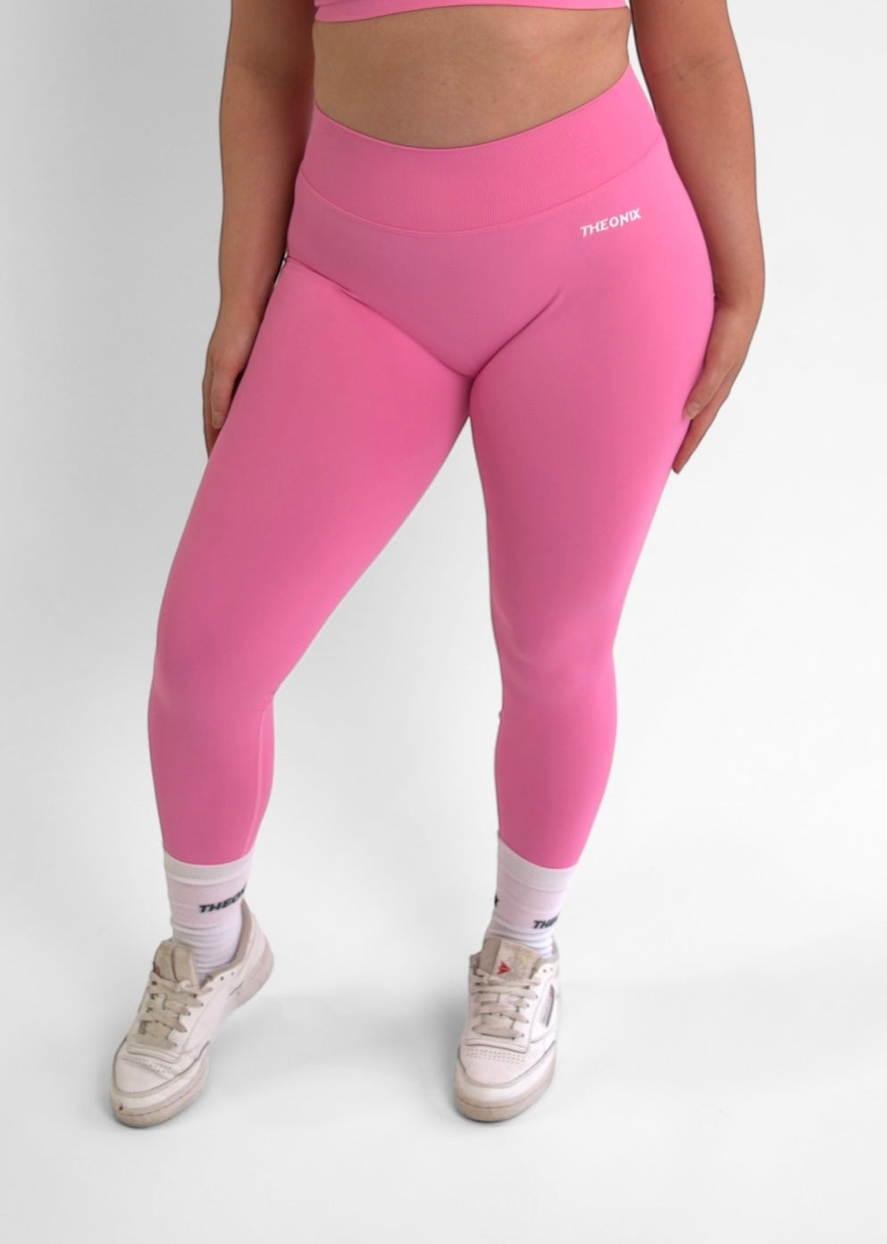 Enhanced v-back leggings Bubblegum